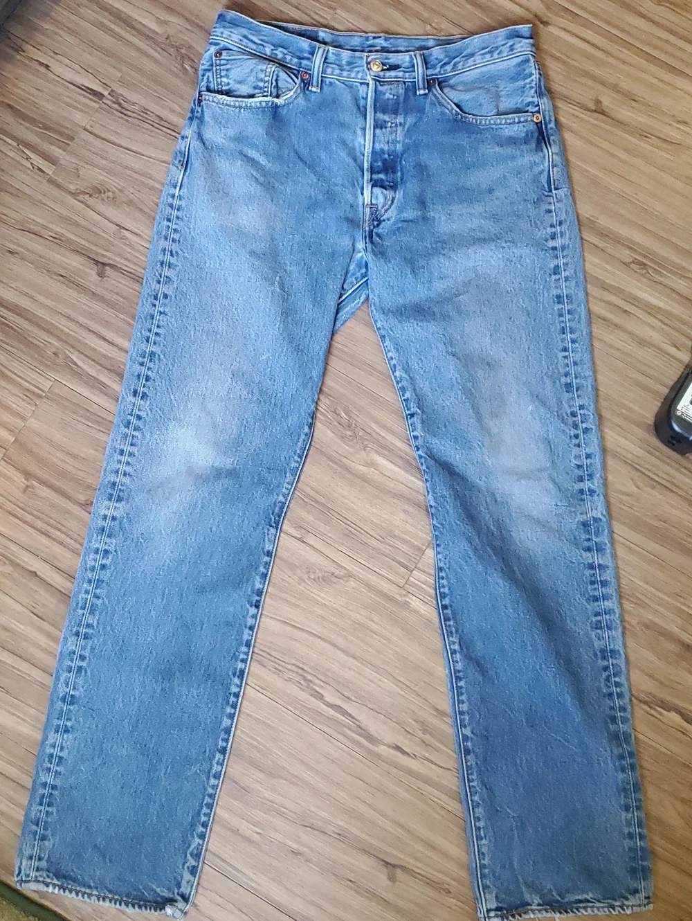 Levi's Men's Straight Light Blue Denim Jeans